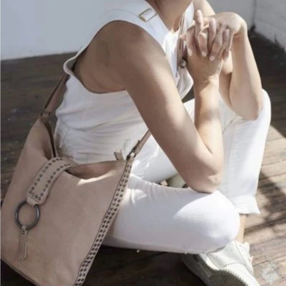 latico Leora leather Crossbody Bag with Stud and Ring Detail